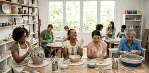 Adult Pottery